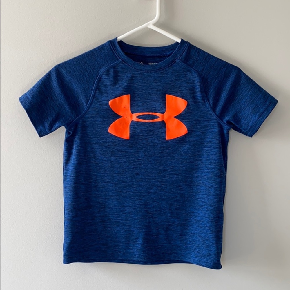 Blue Under Armour shirt